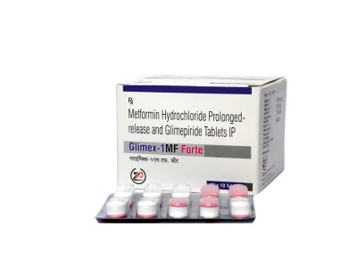 Glimepride 1mg + metformin HCL 1000 mg